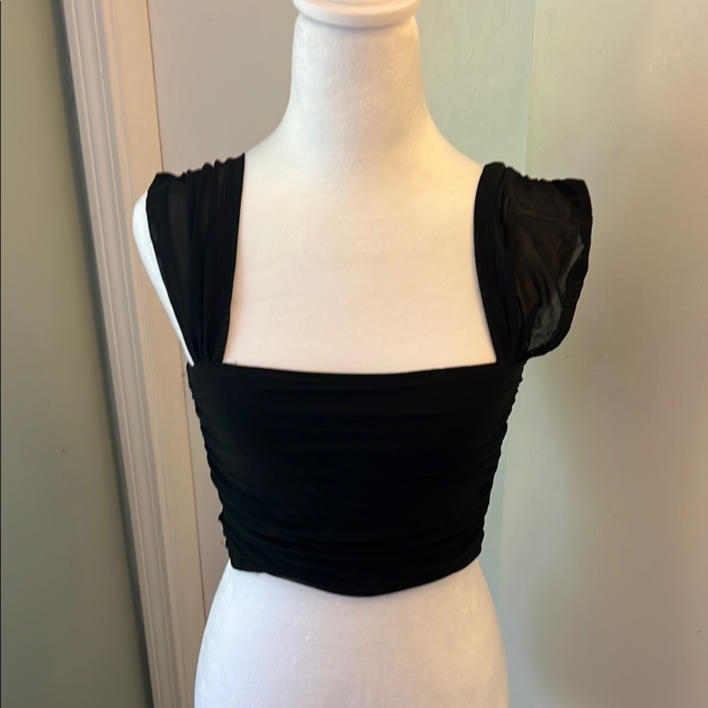 Elegant Black Women's Top